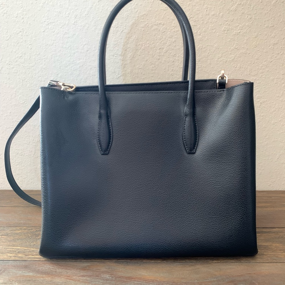 Kate spade black leather bag - Picture 4 of 6